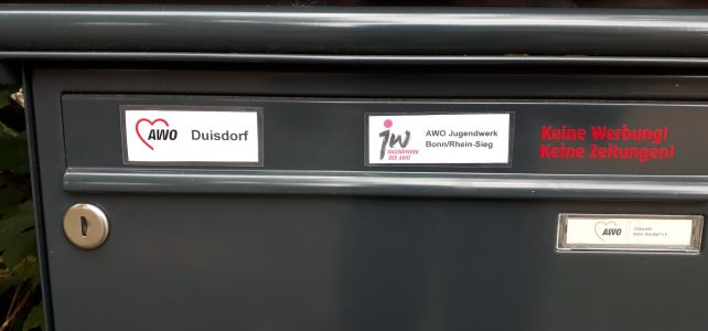 Kreisjugendwerk der AWO Bonn/Rhein-Sieg Kreisjugendwerk der AWO Bonn/Rhein-Sieg